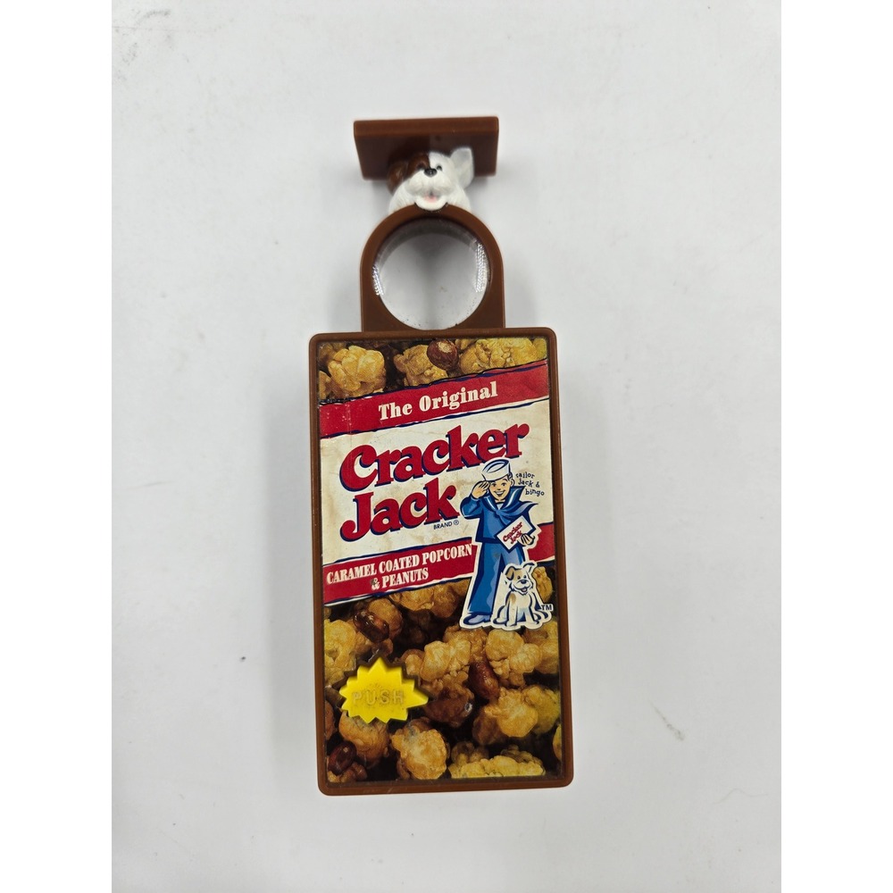 Vintage Cracker Jack Magnifying Glass Dog Prize Toy Collectible